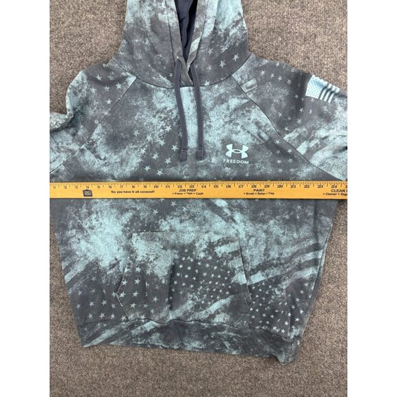 Under Armour Hoodie Women's XL UA Freedom Rival Fleece Amp Pullover - Picture 3 of 5